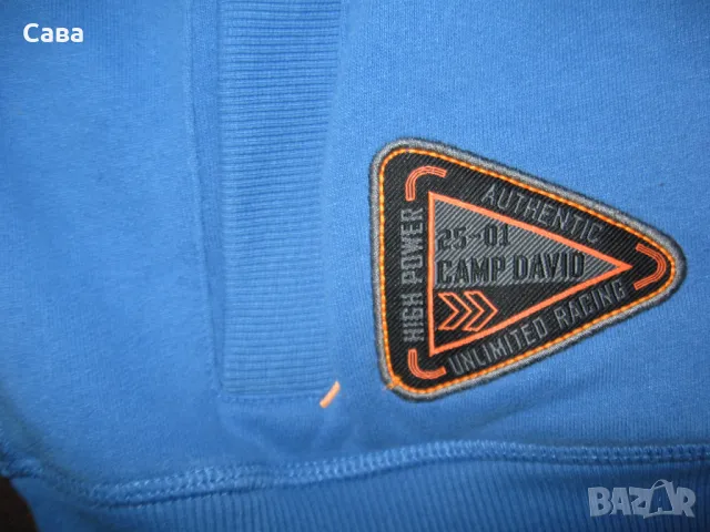 Суичър CAMP DAVID  мъжки,С-М, снимка 4 - Суичъри - 48159448