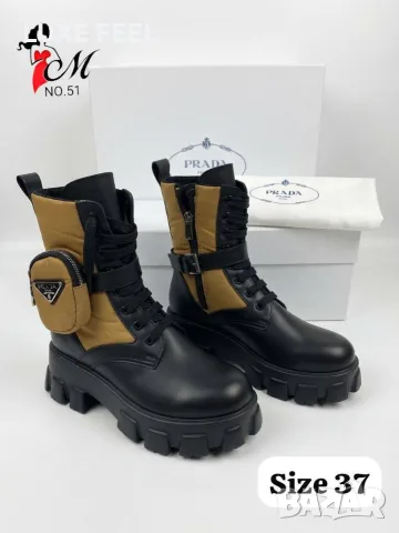 Prada ✨ Louis Vuitton ✨Prada ✨Дамски Боти, снимка 2 - Дамски боти - 56313459