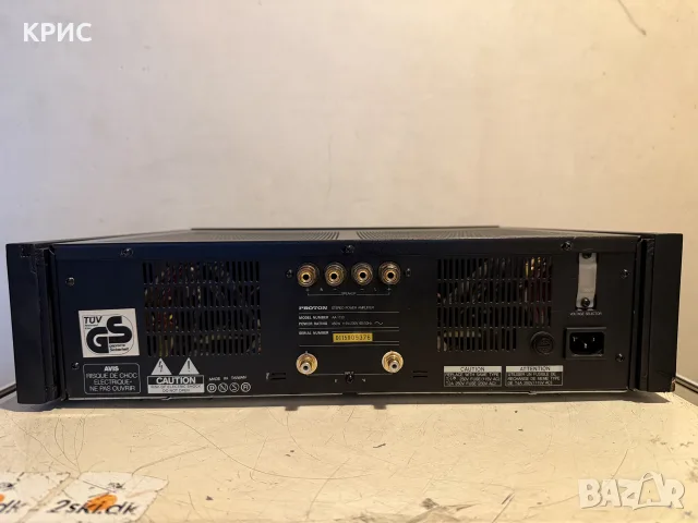 Proton AA-1150, a high-performance Dual-Mono power amplifier, снимка 11 - Ресийвъри, усилватели, смесителни пултове - 56377837
