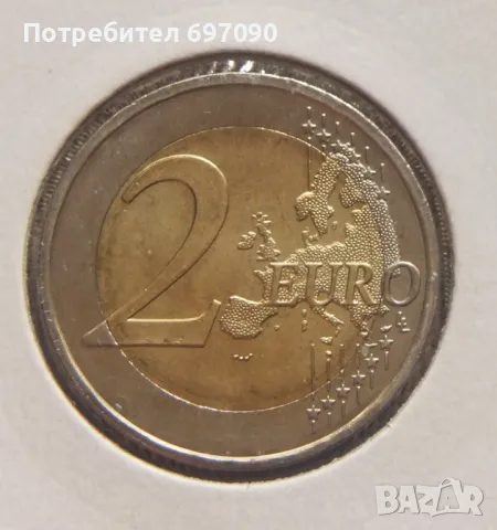 Италия -2 евро 2010, снимка 2 - Нумизматика и бонистика - 47639797