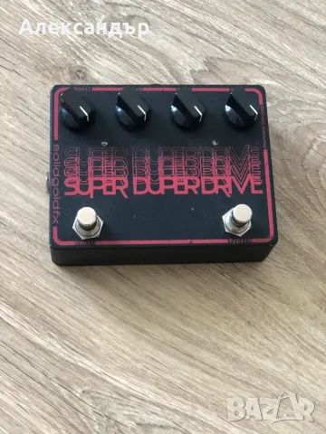 Ефект за китара SolidGoldFX SuperDuperDrive Overdrive/Boost Pedal