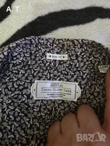 Мъжка риза размер L/XL, снимка 3 - Ризи - 48865208