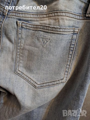 Дамски светли дънки Guess, снимка 8 - Дънки - 41656465