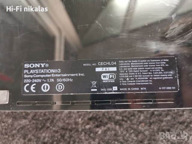 Sony PlayStation 3 fat PS 3 конзола Плейстейшън 3 80gb version 4.31 CECHL04, снимка 2 - PlayStation конзоли - 41661846