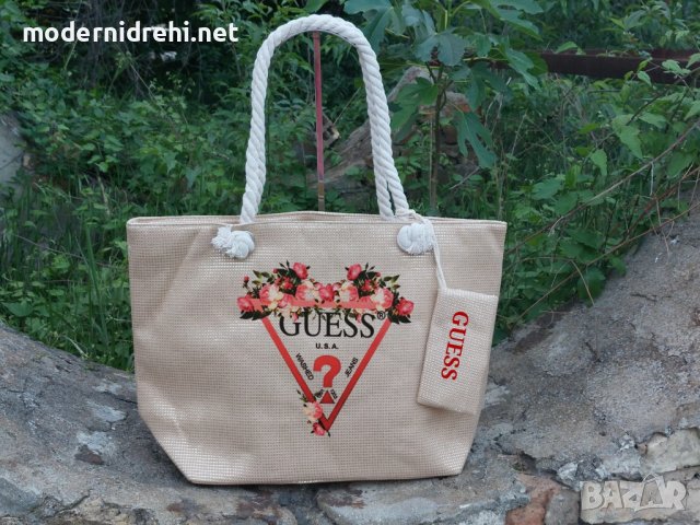 Плажна чанта Guess код 72, снимка 1 - Чанти - 41827241