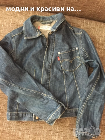 Дамско дънково яке Levi's®, снимка 11 - Якета - 52378936