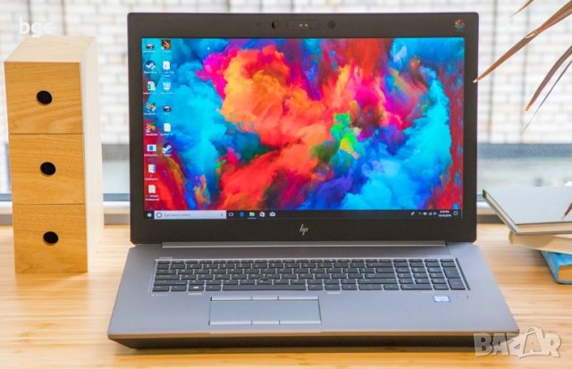 HP zbook 17 G5 Tъчскрийн 4k display, i7 / 32GB DDR4 / quadro p4200, 1tb nvme светеща клавиат