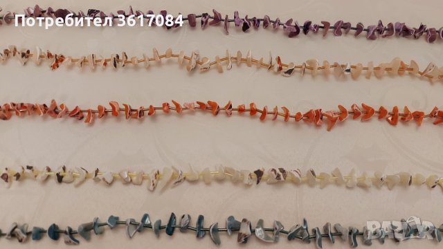 Колие, гердан, огърлица от естествен седеф, снимка 10 - Колиета, медальони, синджири - 39379285