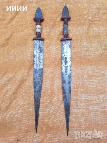 Туарегски меч кама TRIBAL 2 бр , снимка 2 - Антикварни и старинни предмети - 53373239
