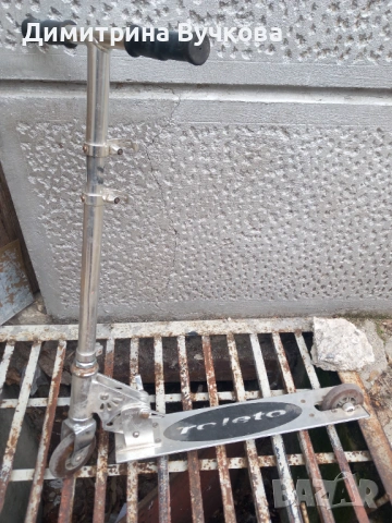 Метална тротинетка сгъваема Toleto