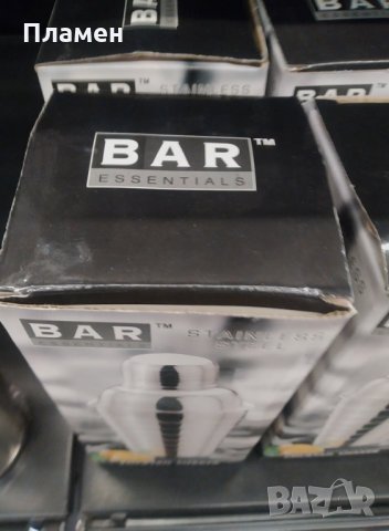 Метален бар шейкър за коктейли 3 части, снимка 3 - Обзавеждане за заведение - 35815598