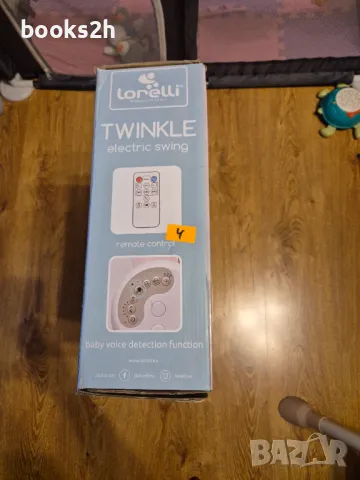 Продавам Бебешка люлка Lorelli Twinkle Pink Rhino, снимка 6 - Детски люлки - 48434692
