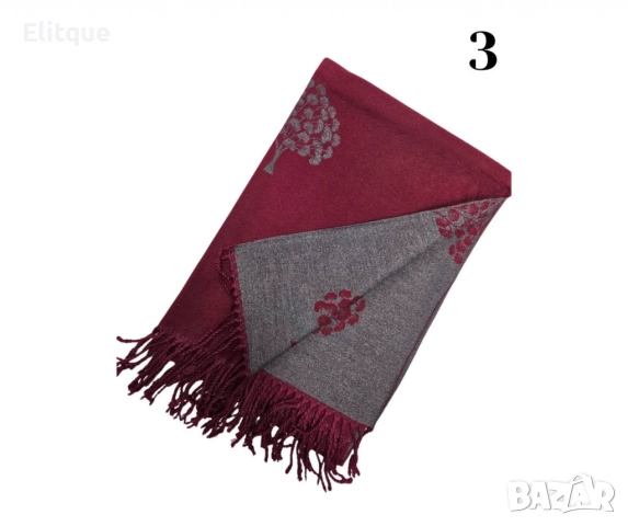 Елегантен дамски шал - Съвършено съчетание на стил и комфорт, снимка 5 - Шалове - 52832156