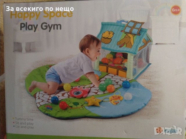 Активна гимнастика за бебе Happy Space Play Gym, снимка 2 - Образователни игри - 35782830