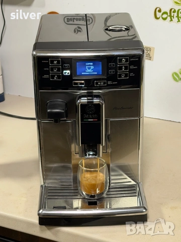 Кафемашина кафе автомат Saeco PicoBarista с гаранция, снимка 7 - Кафемашини - 53050369