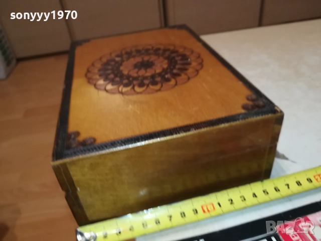 красива дървена кутия 2508251143LCHERY, снимка 4 - Антикварни и старинни предмети - 51481318