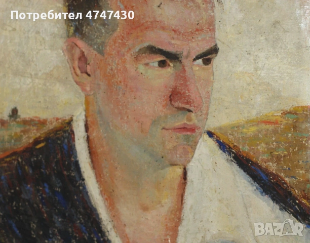 Борис Колев маслени бои портрет, снимка 5 - Картини - 53635156