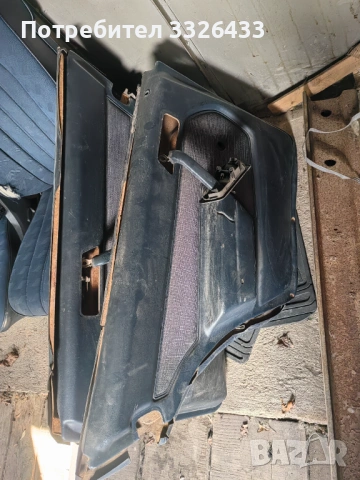 Син салон от Мерцедес 190 , снимка 7 - Автомобили и джипове - 53626973