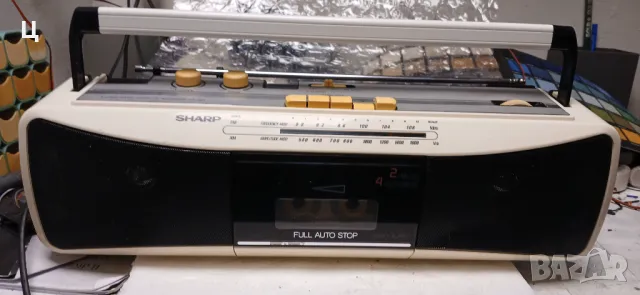 Ретро радиокасетофон SHARP QT-250A(W)