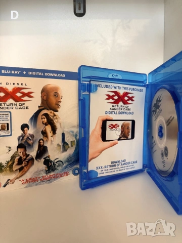 xXx: Return of Xander Cage Blu Ray, снимка 2 - Blu-Ray филми - 53710960