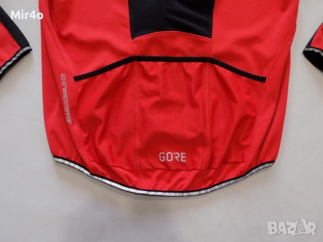 вело горнище gore bike wear windstopper softshell джърси екип яке блуза елек худи мъжко оригинал L, снимка 3 - Спортни дрехи, екипи - 46669452