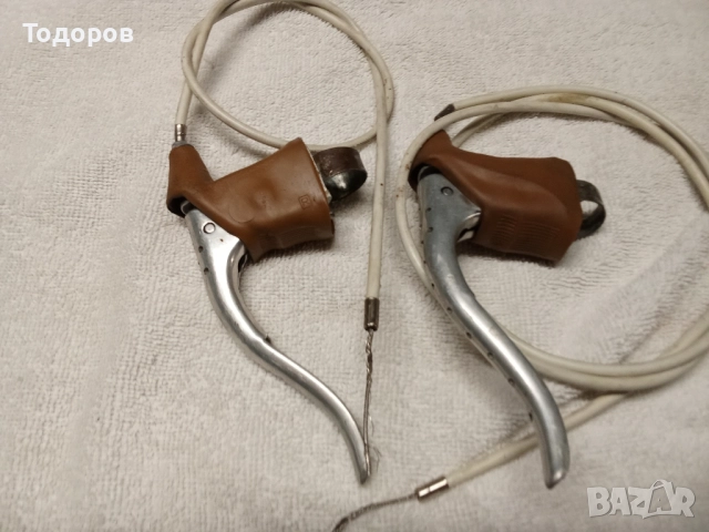 Dia Compe ретро ръкохватки за спирачки за шосеен велосипед , снимка 4 - Части за велосипеди - 52021644