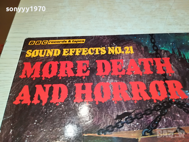 MORE DEATH AND HORROR-MADE IN WEST GERMANY 0704221237, снимка 4 - Грамофонни плочи - 36375339