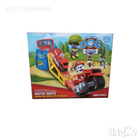 Супер писта с мотор Пес патрул Маршал 300