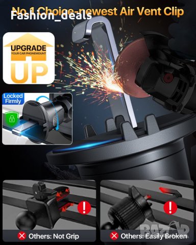 Нова Поставка за мобилен телефон за автомобил кола универсална стойка, снимка 2 - Селфи стикове, аксесоари - 39908501