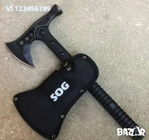 Томахавка - чук /брадва/ SOG - с калъф, снимка 3 - Ножове - 53843937