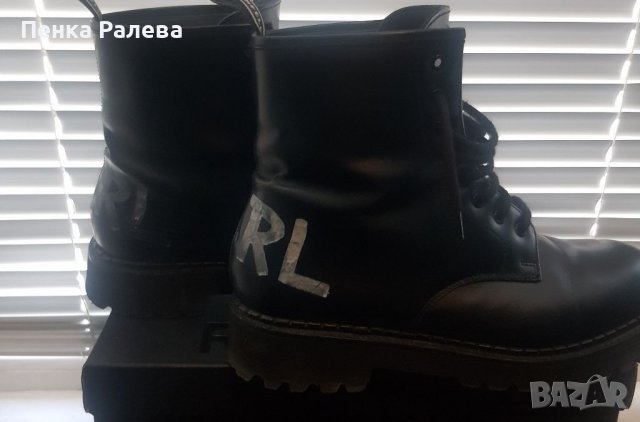 Боти karl Lagerfeld , снимка 2 - Дамски боти - 40176010