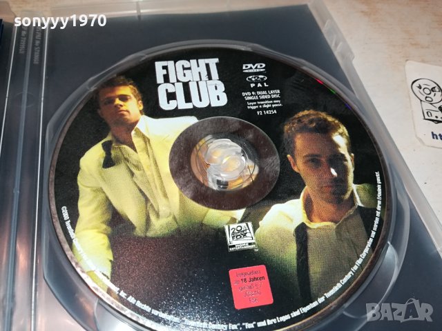 FIGHT CLUB DVD-ВНОС GERMANY 2702240812, снимка 4 - DVD филми - 44488417
