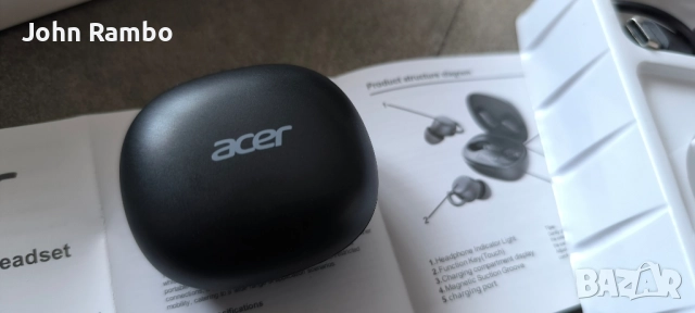 Безжични слушалки Acer, снимка 2 - Bluetooth слушалки - 52402982
