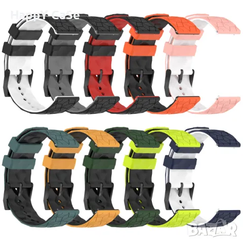 FOOTBALL Каишка за смарт часовник Huawei Watch/Samsung/Apple/Xiaomi/Garmin/Amazfit/Casio/Honor, снимка 11 - Каишки за часовници - 47893206