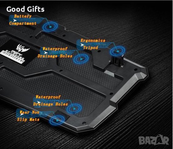 Геймърска безжична клавиатура и безжична мишка, снимка 6 - Клавиатури и мишки - 39301144