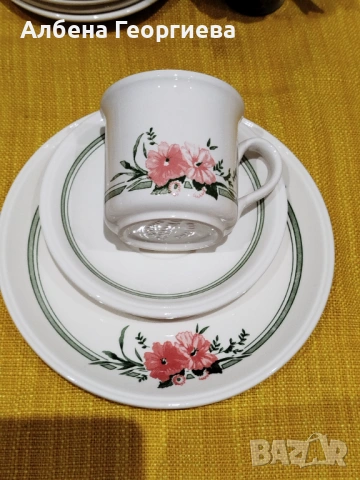 Английски комплект за закуска BILTONS COLOROLL ENGLAND 🍳 🍵🌹, снимка 8 - Сервизи - 53060143