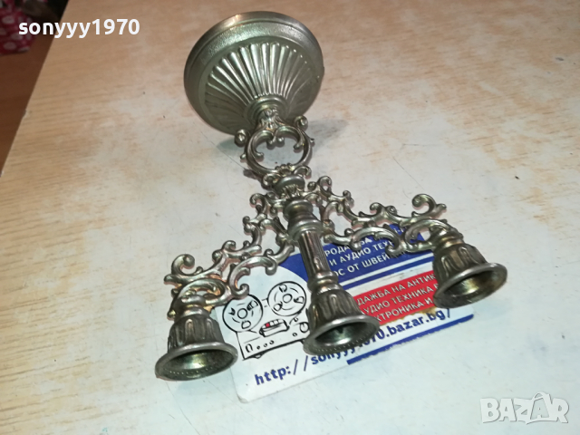 свещник от франция с маркировка 2902241614, снимка 4 - Антикварни и старинни предмети - 44531479