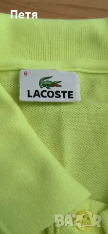 Мъжка блуза с къс ръкав  LACOSTE, снимка 5 - Тениски - 56085816
