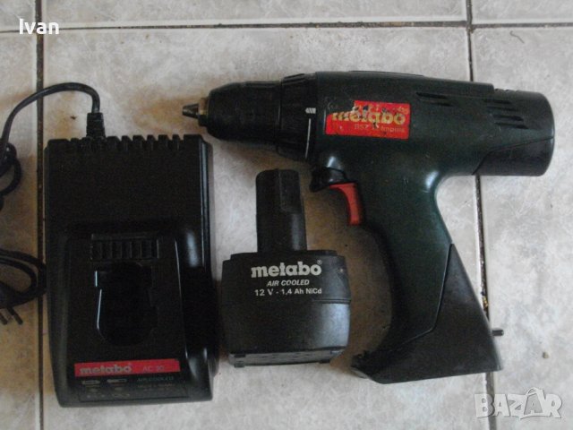 METABO BSZ12 Impuls-12 Волта-Импулсен Немски Професионален Винтоверт-Метабо-ОТЛИЧЕН, снимка 7 - Винтоверти - 39386970