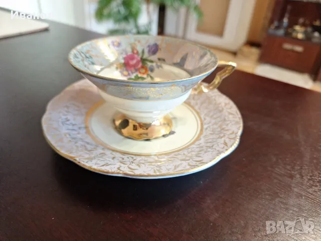 Продавам 2 чаши за чай, фин порцелан, снимка 2 - Нумизматика и бонистика - 49679298