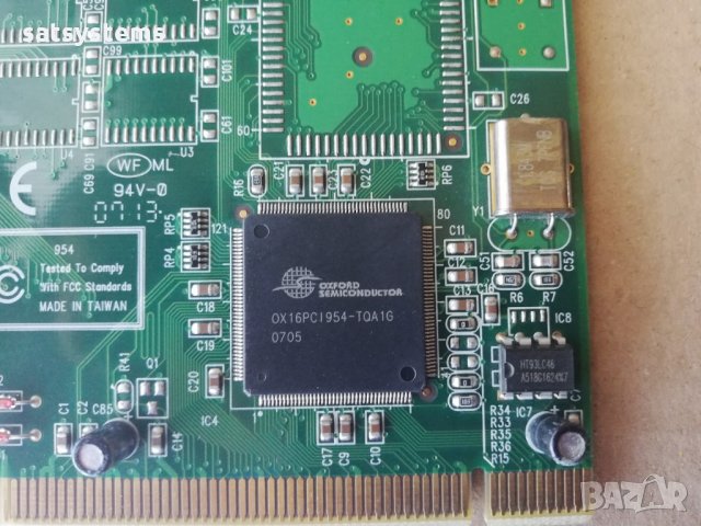 PCI 4 Serial Port Expansion Card Chronos MP954R4, снимка 6 - Други - 33902355
