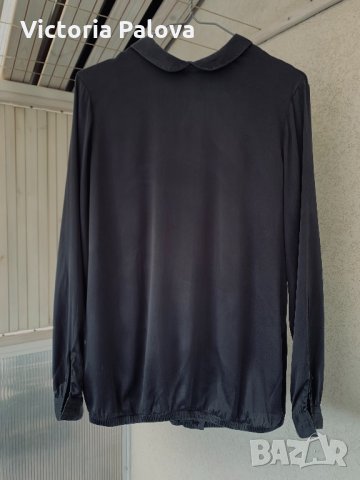 Блуза HUGO BOSS кралска коприна, снимка 13 - Блузи с дълъг ръкав и пуловери - 36028837