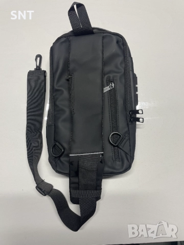 Чанта за през рамо с USB поддръжка за зареждане, снимка 4 - Чанти - 52976859