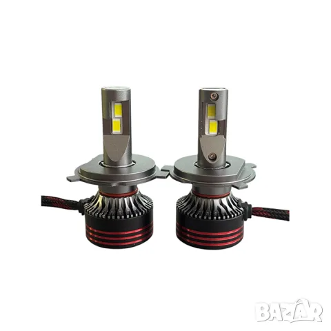 LED крушки Motohama EKO H4 50W 6000K комплект 2 броя, снимка 2 - Аксесоари и консумативи - 55864748