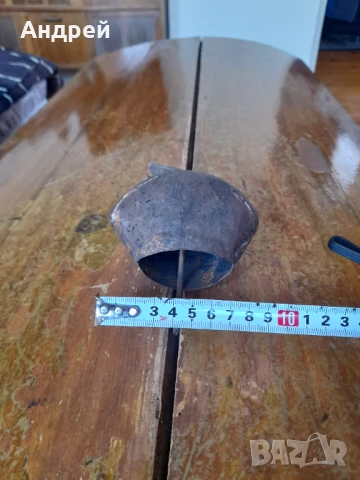 Стар звънец,хлопка,чан #5, снимка 8 - Други ценни предмети - 50715811