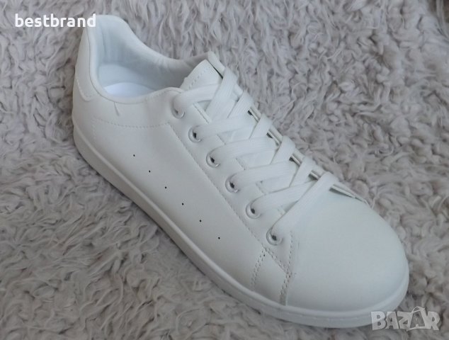 Кецове, бели, еко кожа, код 776/39