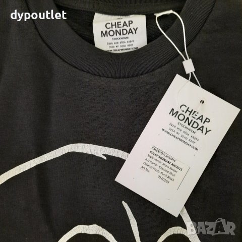 Дамски памучен пуловер дълъг ръкав Cheap Manday, размер универсален /S-L/., снимка 4 - Блузи с дълъг ръкав и пуловери - 39500371