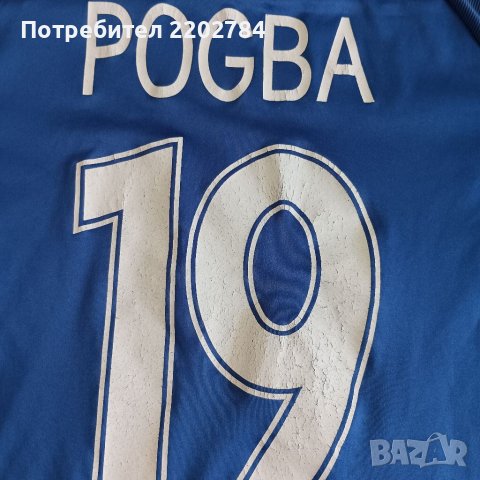 Две футболни тениски Pogba,Погба, Франция, France , снимка 5 - Фен артикули - 41616333