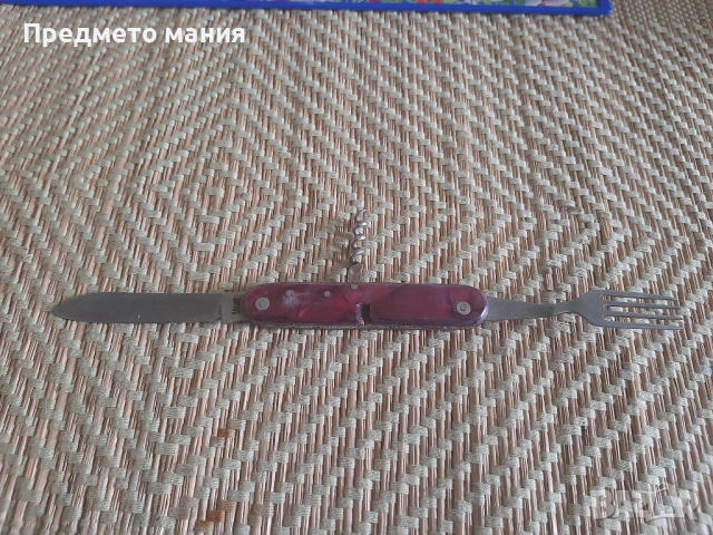 Българско соц джобно ножче – Петко Денев, снимка 7 - Ножове - 53031240