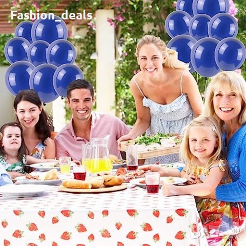 Нови Военноморски сини балони, 55 броя 5 и 12 инча Рожден ден Събитие Декорация, снимка 3 - Други - 42248075